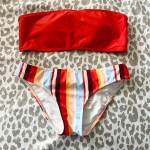 Bandeau Bikini Set